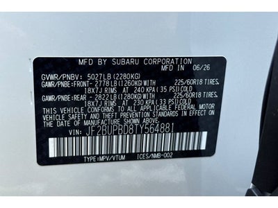 2026 Subaru OUTBACK Premium