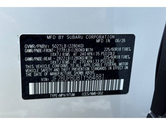 2026 Subaru OUTBACK Premium