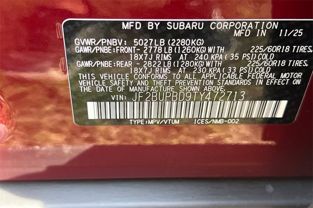 2026 Subaru Outback Premium