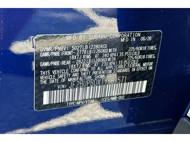 2026 Subaru OUTBACK Premium