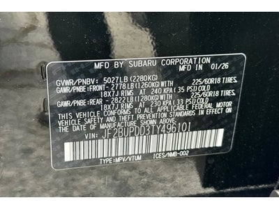 2026 Subaru Outback Limited