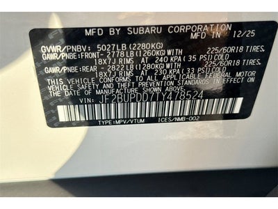 2026 Subaru Outback Limited