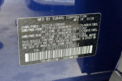 2026 Subaru Outback Limited