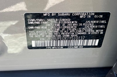 2026 Subaru Outback Touring