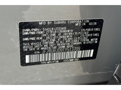 2026 Subaru Outback Touring XT