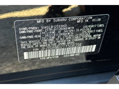 2026 Subaru Outback Wilderness