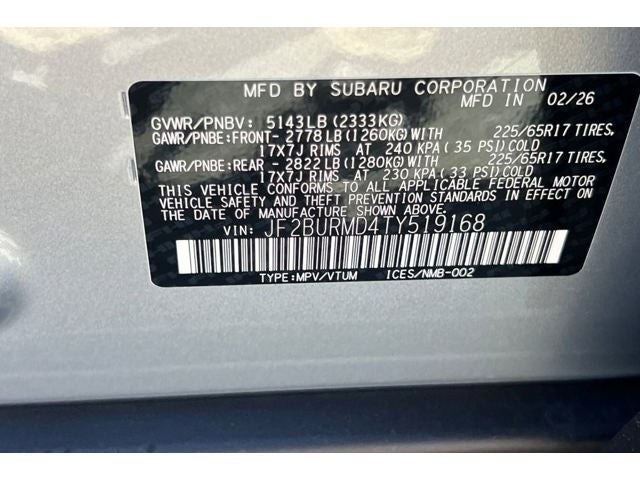 2026 Subaru Outback Wilderness