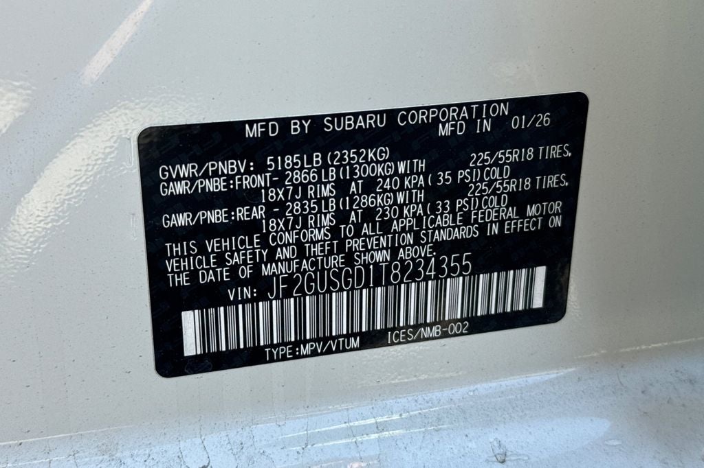 2026 Subaru Crosstrek Hybrid Sport Hybrid