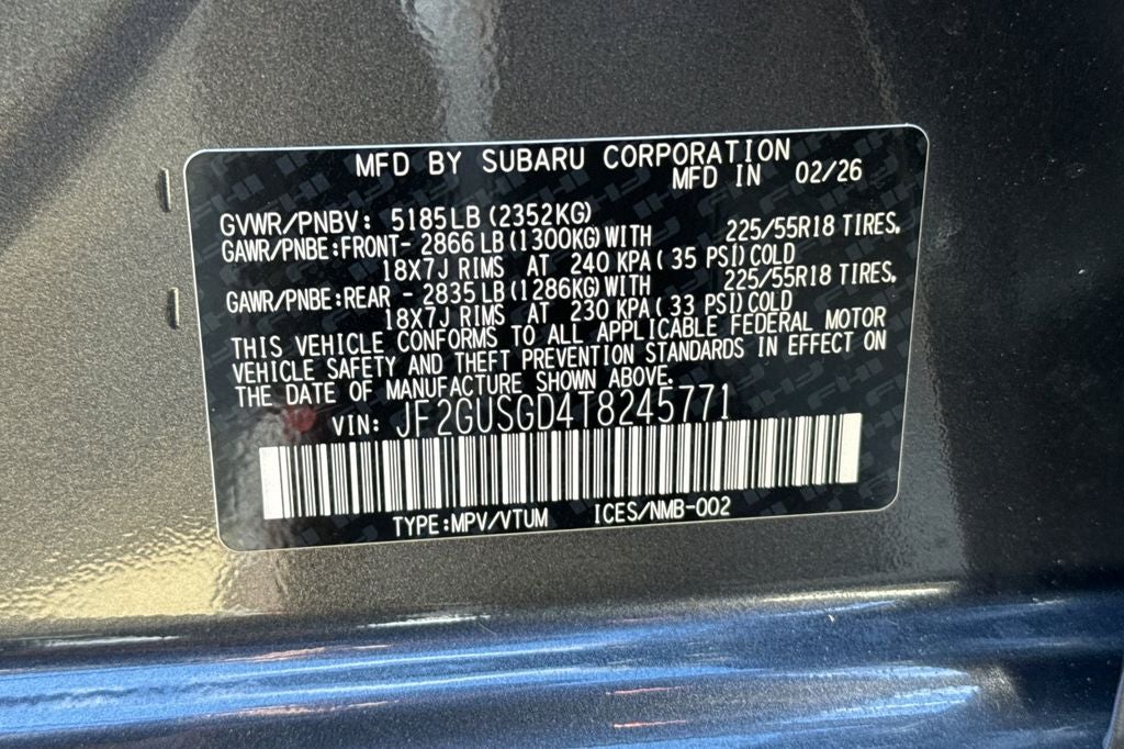 2026 Subaru Crosstrek Hybrid Sport Hybrid