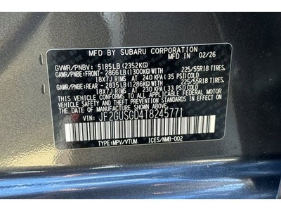 2026 Subaru Crosstrek Hybrid Sport Hybrid