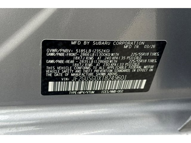 2026 Subaru Crosstrek Hybrid Sport Hybrid