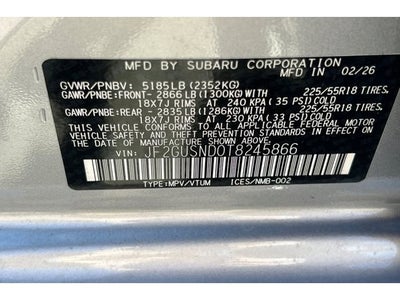 2026 Subaru Crosstrek Limited Hybrid