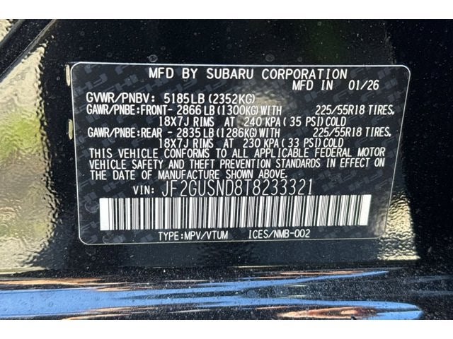 2026 Subaru Crosstrek Hybrid Limited Hybrid