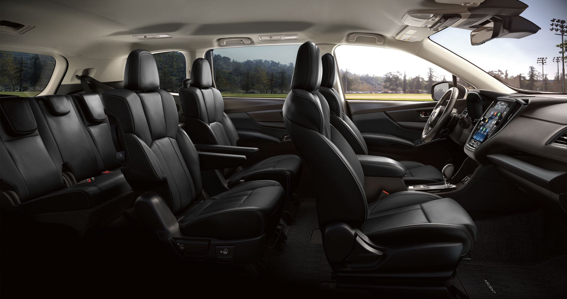 2026 Subaru Ascent Premium 7-Passenger Shown in Black StarTex®