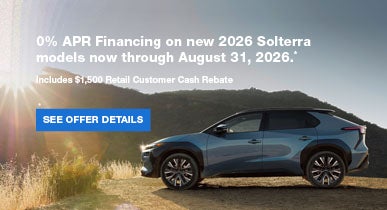 Solterra | Stevens Creek Subaru in Santa Clara CA