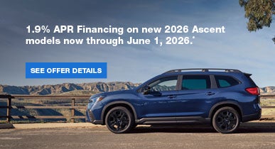 Ascent | Stevens Creek Subaru in Santa Clara CA