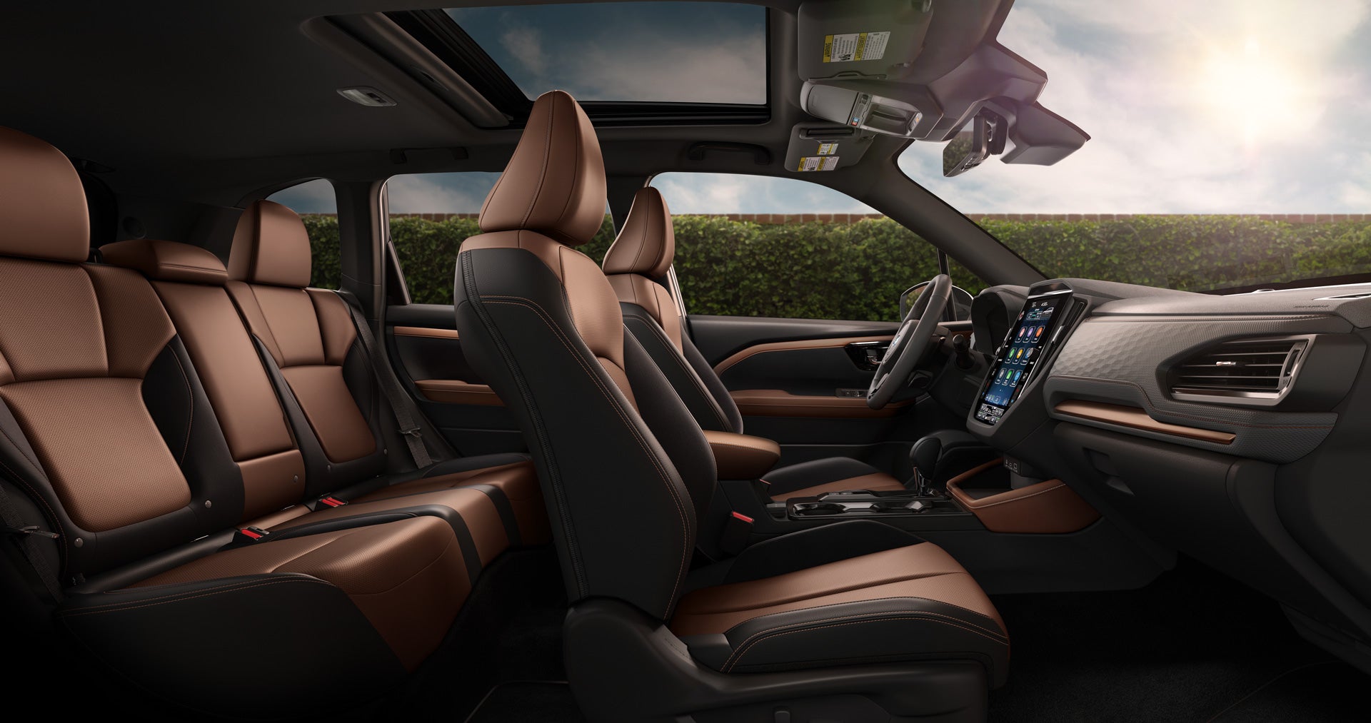 2026 Subaru Forester Touring Shown in Touring Brown Leather