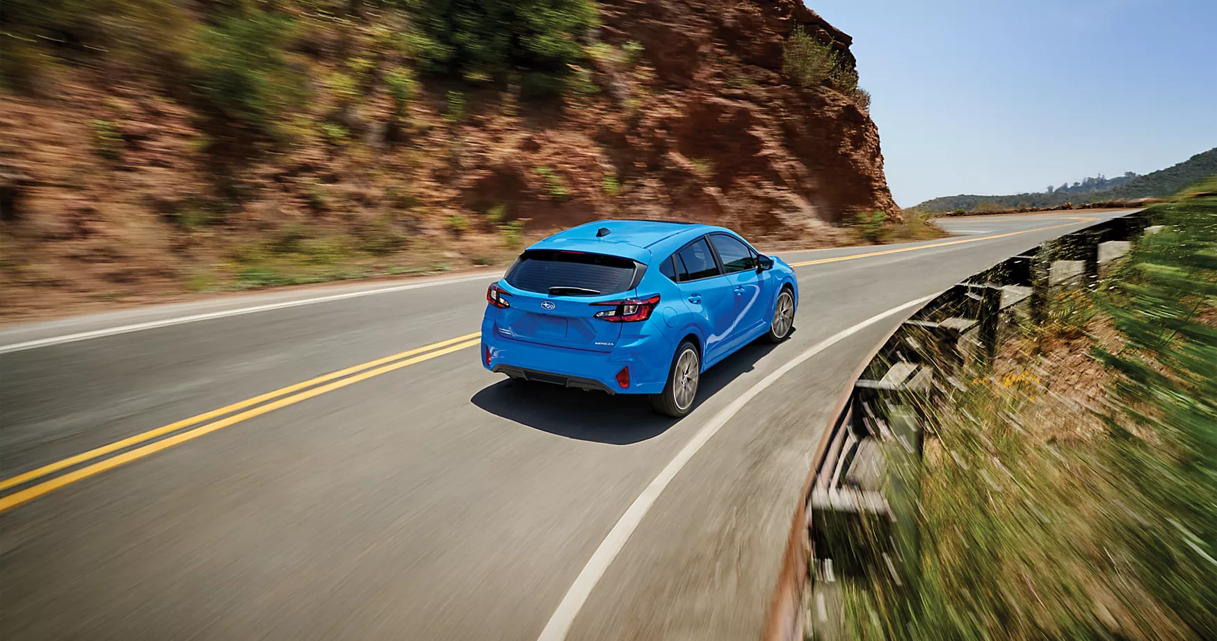 2025 Subaru Impreza on Road