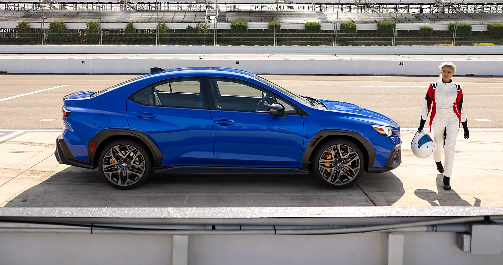 2025 Subaru WRX Parked Beside Driver