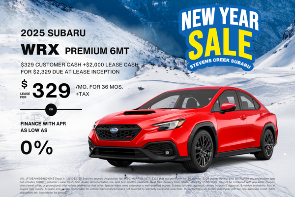 2025 WRX