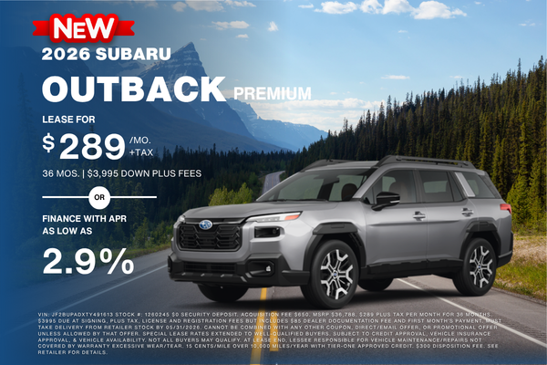 2026 outback