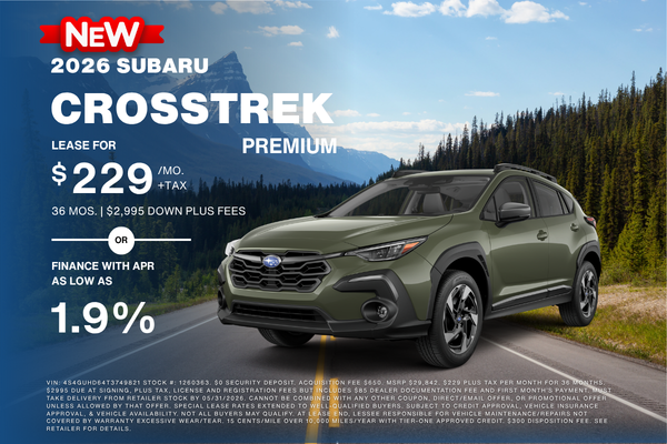 2026 Crosstrek
