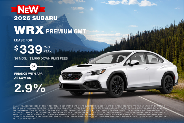 2026 WRX