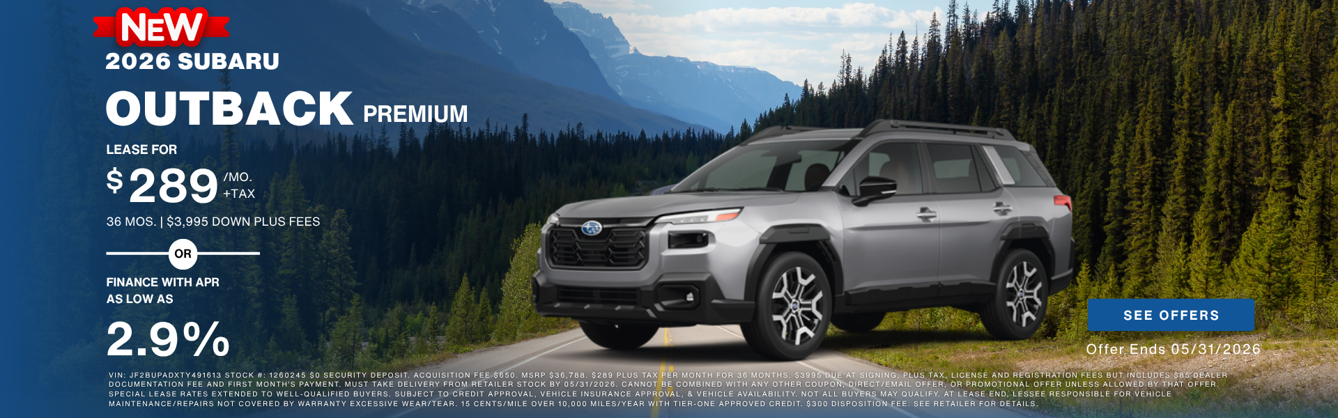 2026 outback