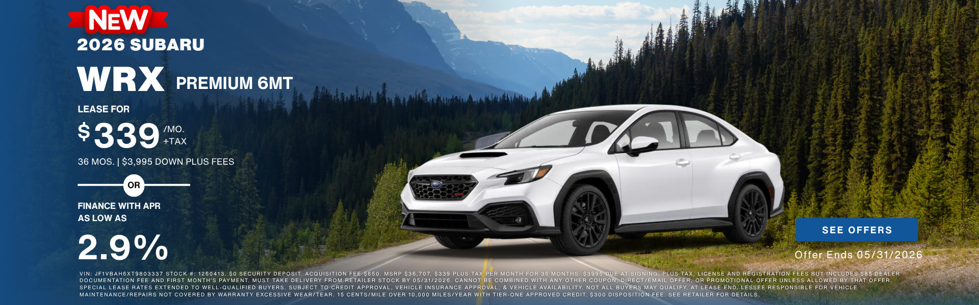 2026 WRX